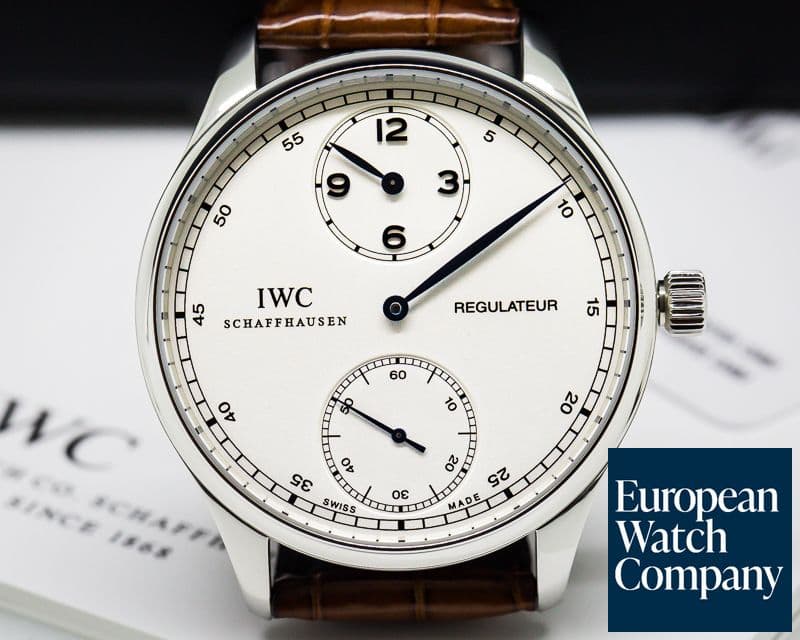 Image of IWC Portuguese Regulator Vintage Collection SS