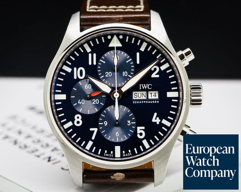 Image of IWC Pilot Chronograph SS Le Petite Prince 