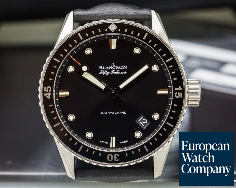 Image of Blancpain Fifty Fathoms Bathyscaphe Automatic Titanium