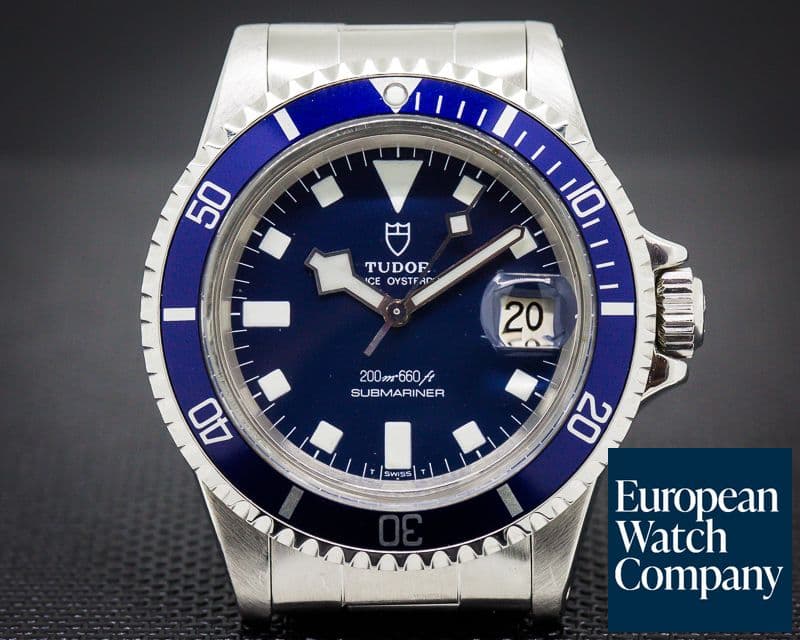 Image of Tudor Submariner Blue Matte Dial "Snowflake" 