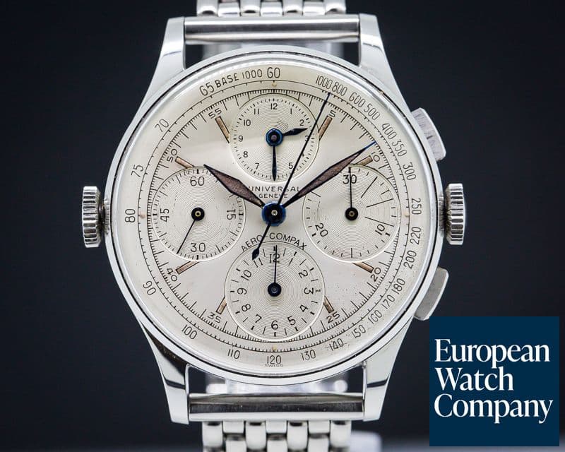 Image of Universal Geneve Vintage Aero Compax SS 