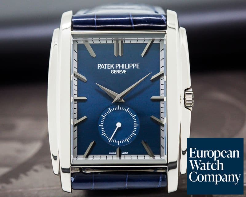 Image of Patek Philippe Gondolo 18K White Gold Blue Dial Manual Wind 
