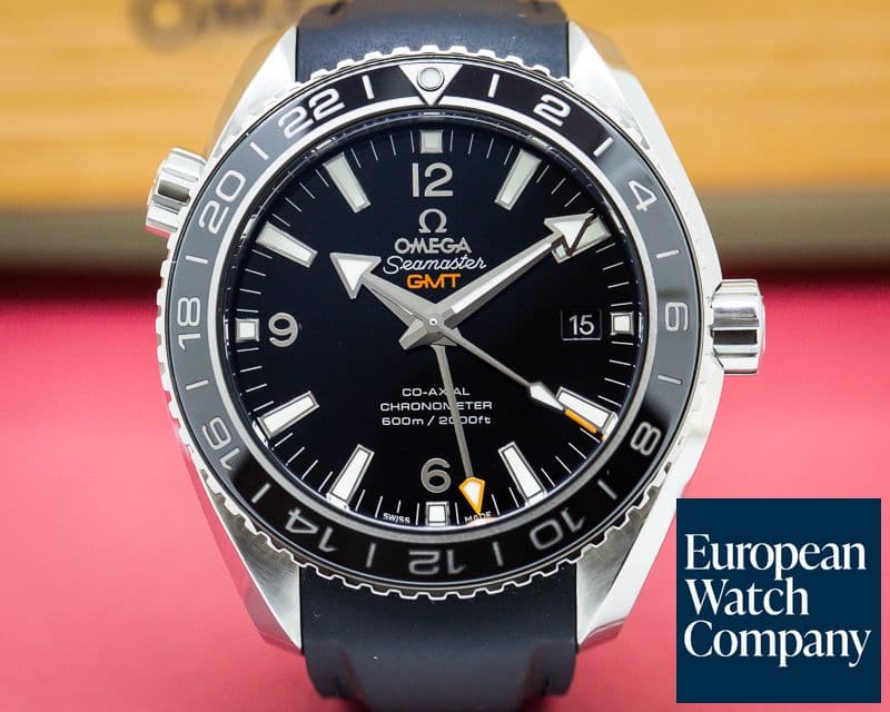 Image of Omega Seamaster Planet Ocean GMT SS / Rubber 42MM