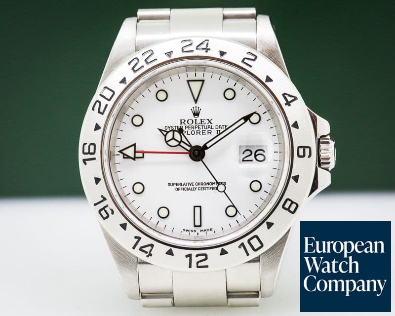 Image of Rolex Explorer II White Dial 