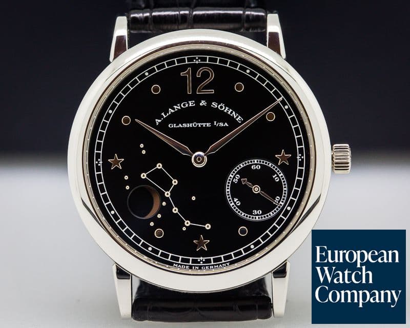 Image of A. Lange & Söhne 1815 Moonphase Hommage to Emil Lange Platinum Limited