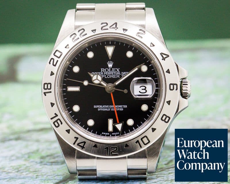 Image of Rolex Explorer II SS Black Dial 