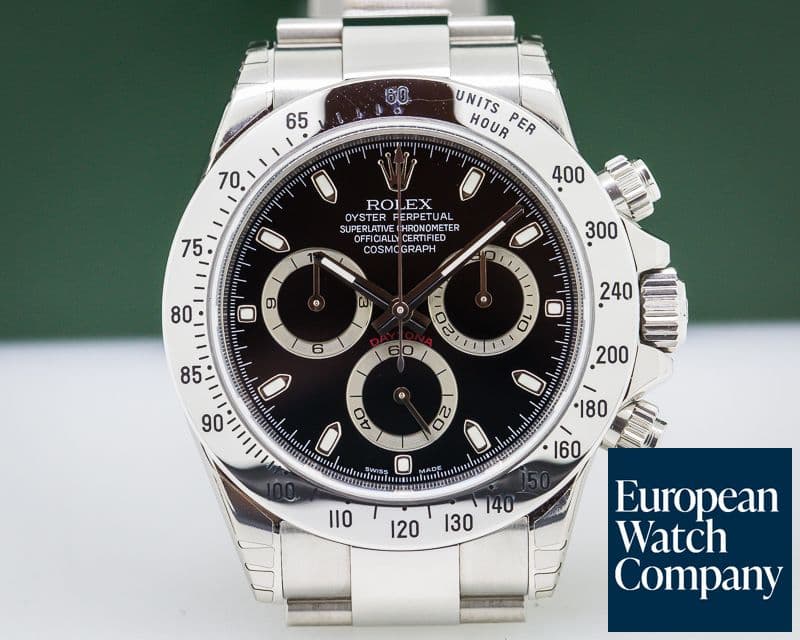 Image of Rolex Daytona Black Dial SS NEW OLD STOCK 