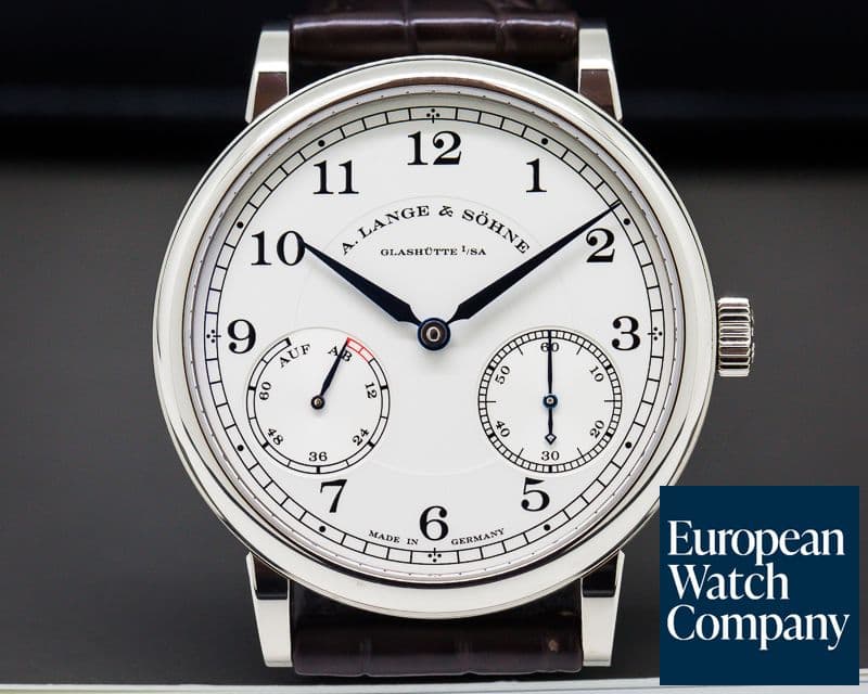 Image of A. Lange and Sohne 1815 Up & Down 18K White Gold
