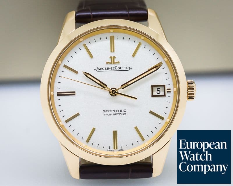 Image of Jaeger LeCoultre Geophysic True Second 18k Rose Gold