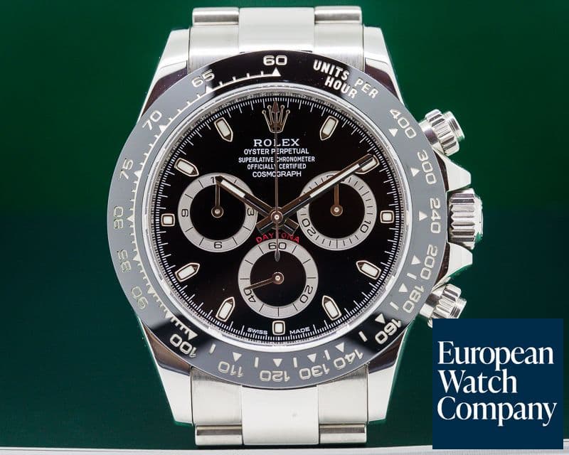 Image of Rolex Daytona Ceramic Bezel SS / Black Dial