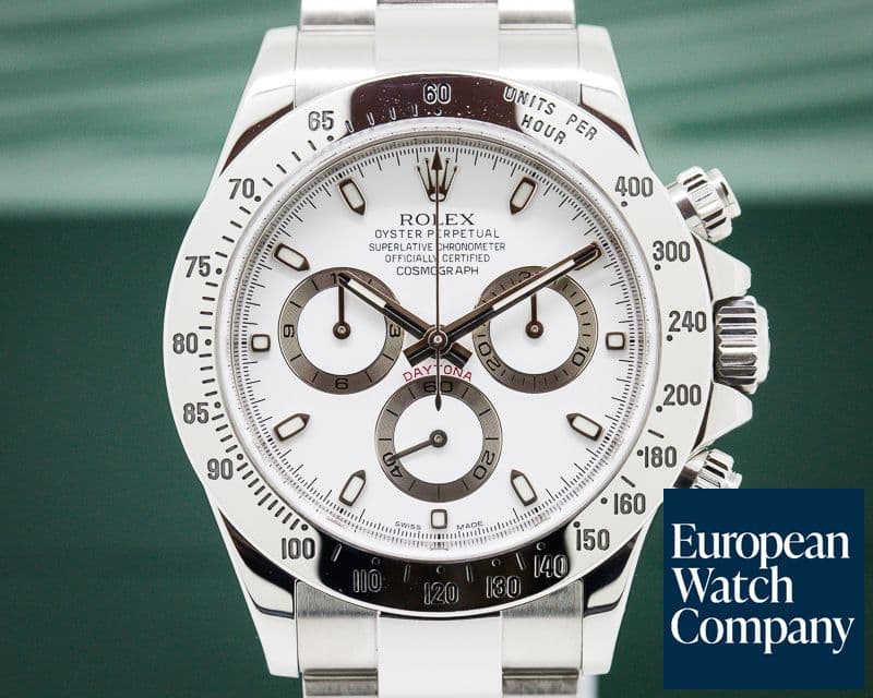 Image of Rolex Daytona SS White Dial 