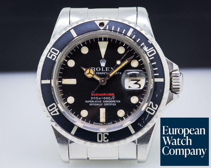 Image of Rolex RED Submariner Meters First MKII