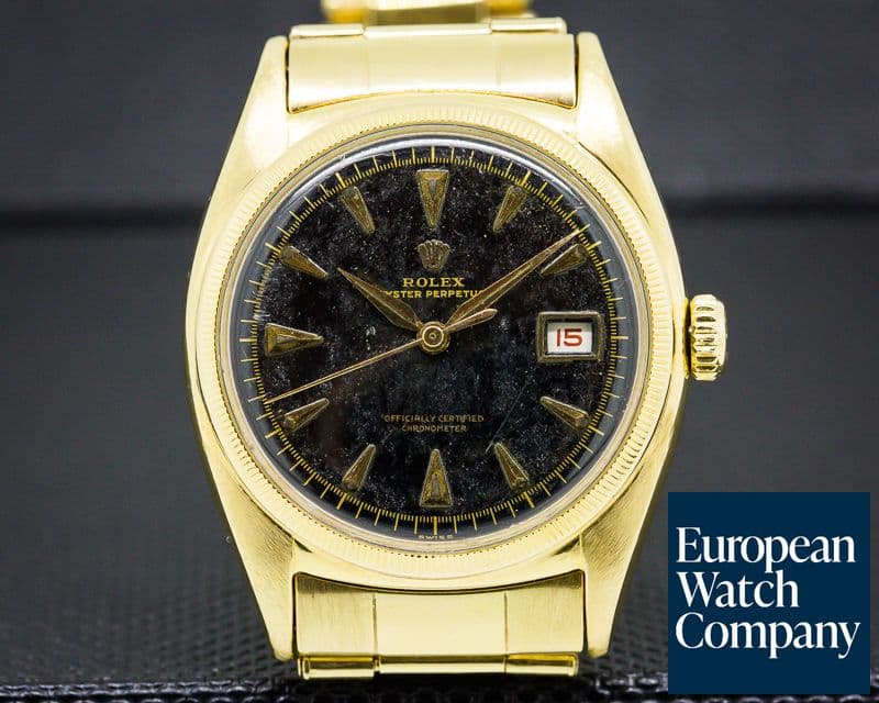 Image of Rolex Big Bubbleback OVETONE 18K Yellow / Oyster Bracelet 