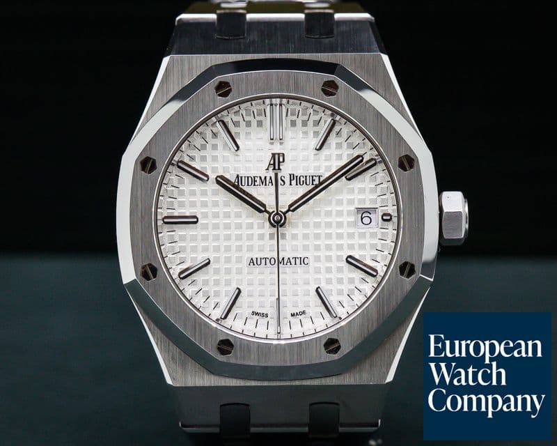 Image of Audemars Piguet Royal Oak White Dial SS / SS 