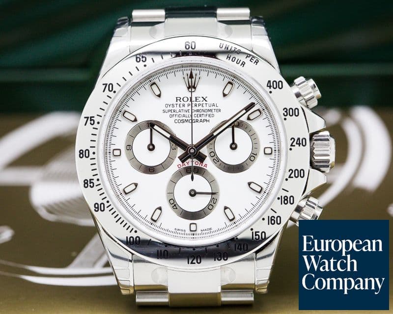 Image of Rolex Daytona White Dial Collector Quality NEW OLD STOCK/FULL SET