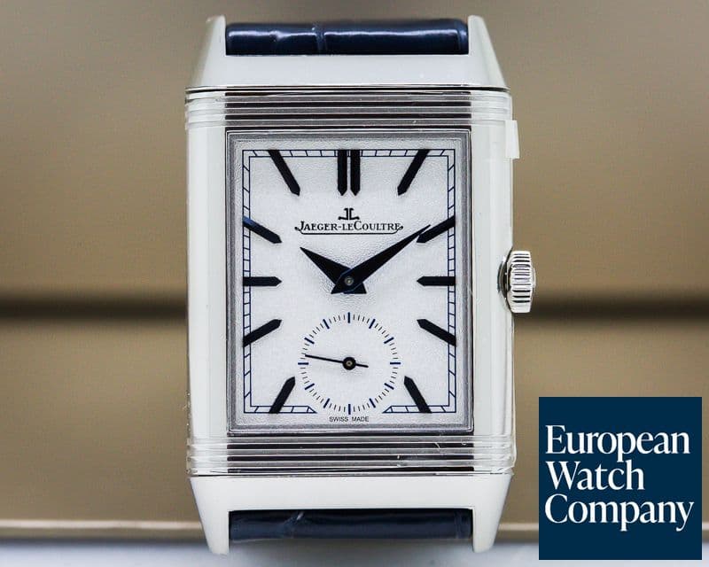 Image of Jaeger LeCoultre Reverso Tribute Duoface SS UNWORN