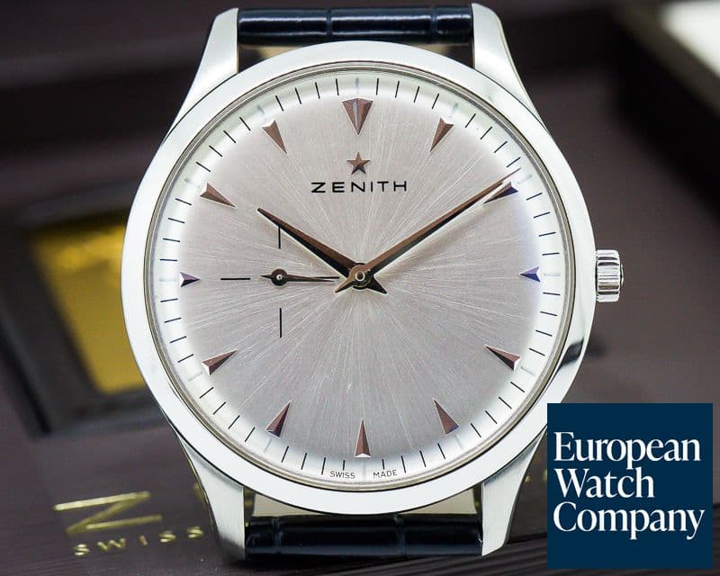 Image of Zenith Elite Ultra Thin Silver Dial SS / Strap