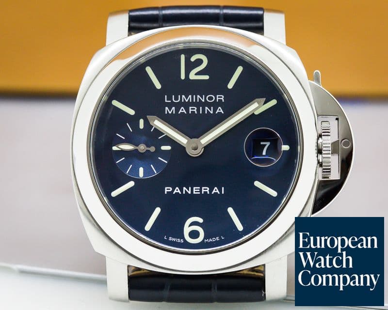 Image of Panerai Luminor Marina Blue Dial 40MM