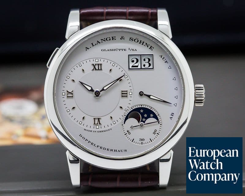 Image of A. Lange and Sohne Lange 1 Moon Platinum / Deployant