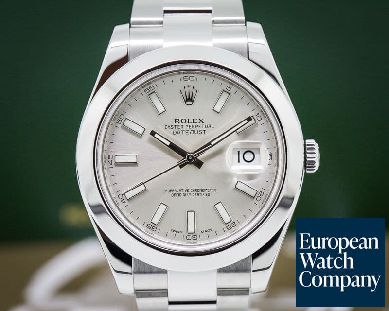 Image of Rolex Datejust II SS Silver Dial 