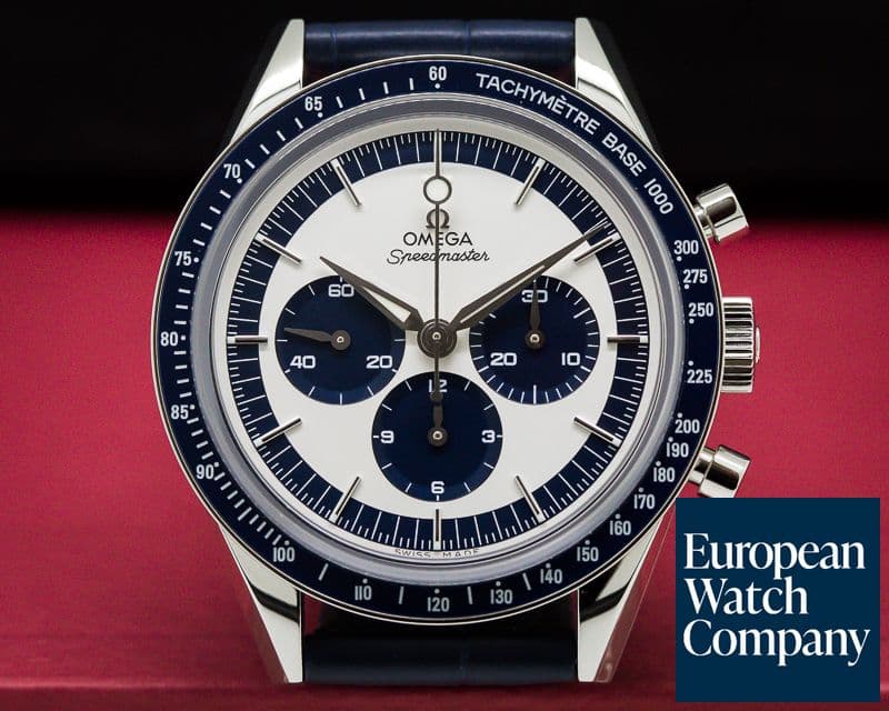 Image of Omega Speedmaster CK 2998 Silver / Blue Dial LIMITED