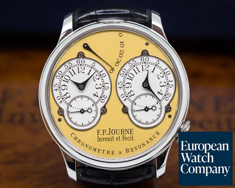 Image of F. P. Journe Chronometre Resonance Platinum 38mm