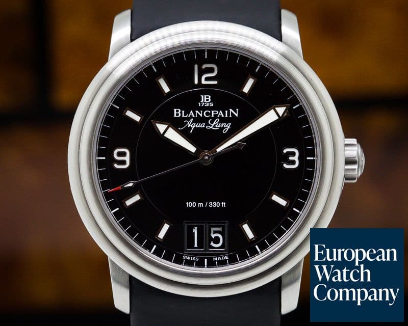 Image of Blancpain Aqualung SS Big Date SS / Rubber VLADIMIR PUTIN