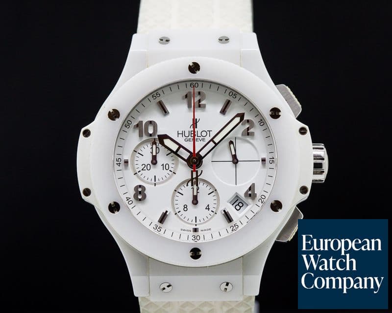 Image of Hublot Big Bang Aspen White Ceramic Chronograph 
