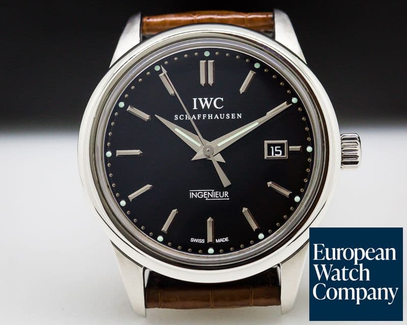 Image of IWC Ingenieur Automatic Vintage Colection Black Dial SS