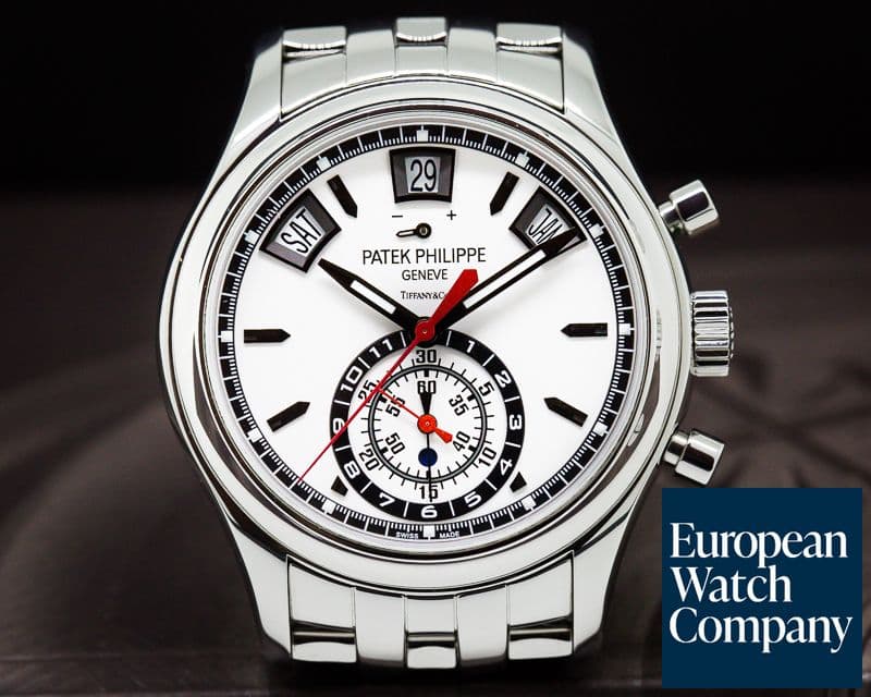 Image of Patek Philippe TIFFANY & CO Annual Calendar Chronograph SS / SS 