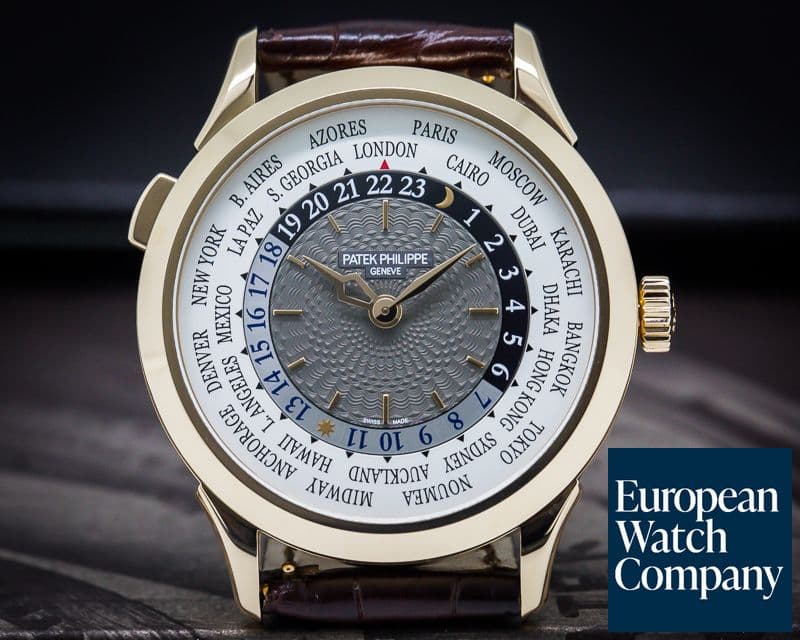 Image of Patek Philippe World Time Rose Gold NEW Basel 2016 Release 
