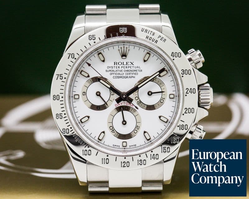 Image of Rolex Daytona White Dial SS