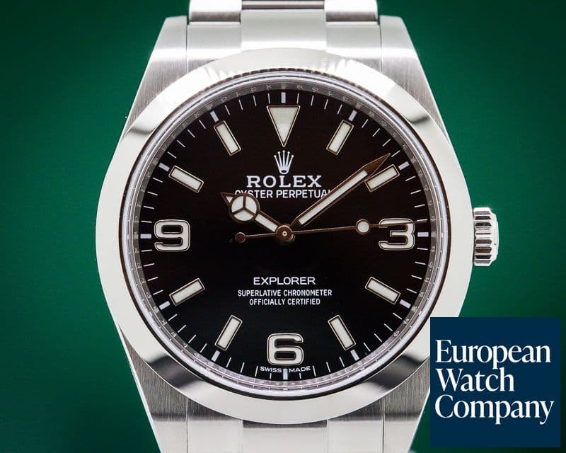 Image of Rolex Explorer I 39MM *NEW MODEL* SS / SS