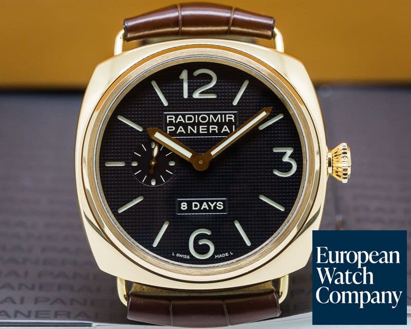 Image of Panerai Radiomir 8 Days 18k Rose Gold 