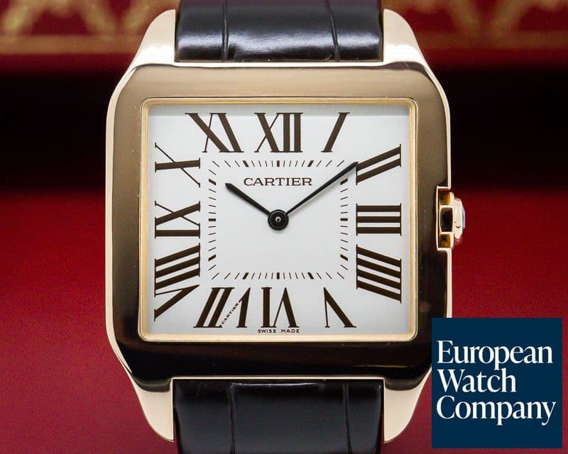 Image of Cartier Santos Dumont Rose Gold Manual Wind 