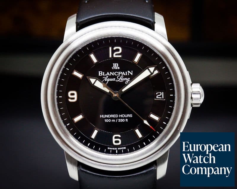 Image of Blancpain Leman Aqualung Ultra Slim Automatic SS