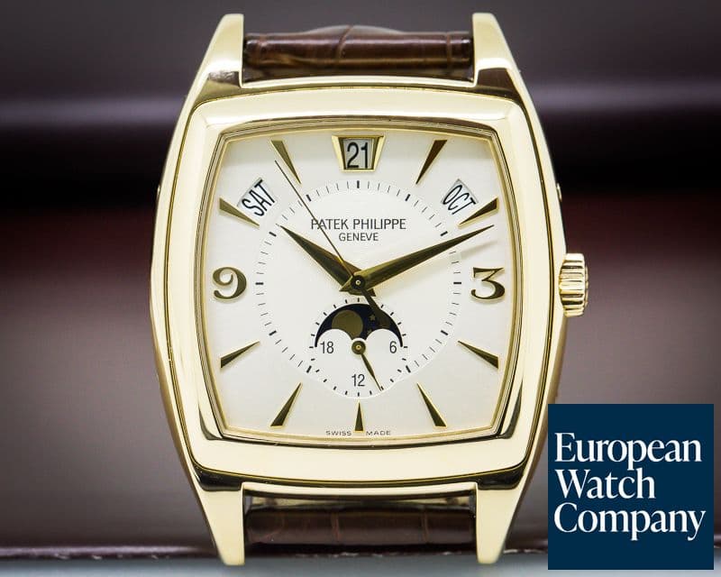 Image of Patek Philippe Gondolo Calendario Cream Dial 18K Yellow Gold 