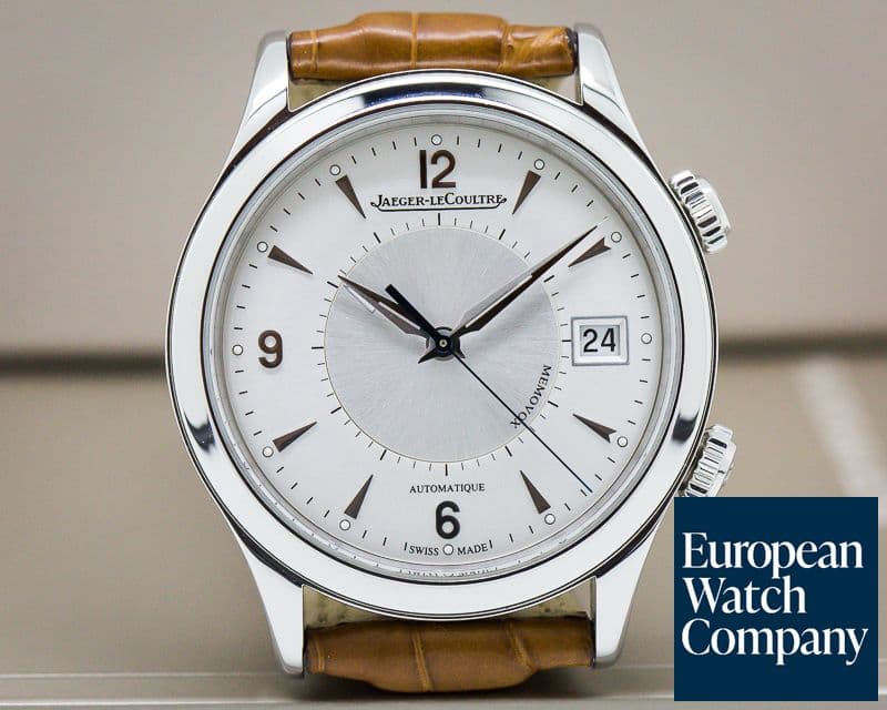 Image of Jaeger LeCoultre Master Memovox SS Silver Dial 
