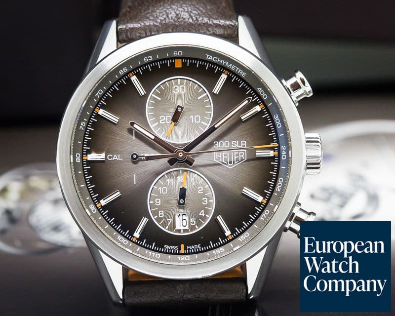 Image of TAG Heuer Carrera 300 SLR Chrono Brown Subrust Dial 