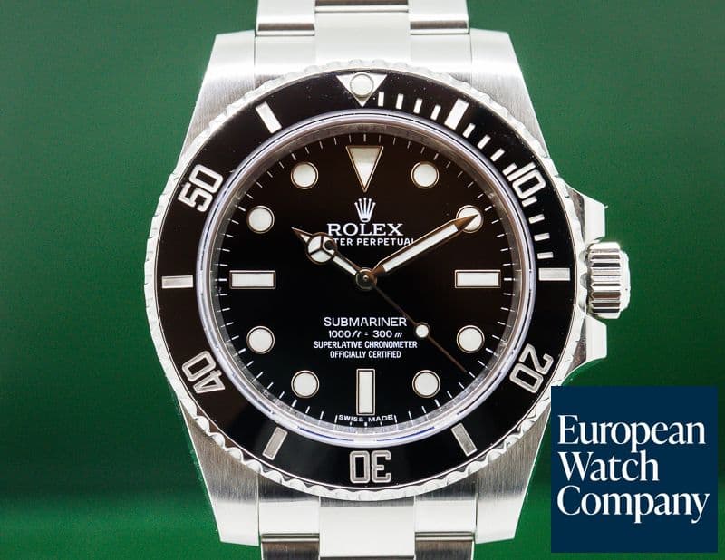 Image of Rolex Submariner No Date Ceramic Bezel SS
