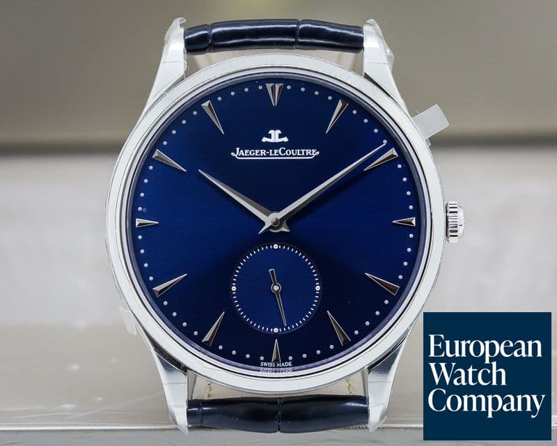 Image of Jaeger LeCoultre Master Grande Ultra Thin Blue Dial SS UNWORN
