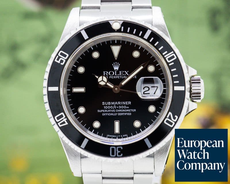 Image of Rolex Submariner Date SS   Un-Polished "Full-Set" Collector Quality