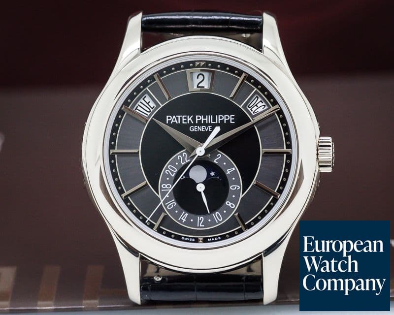 Image of Patek Philippe Annual Calendar Rhodium Dial 18K White Gold  

