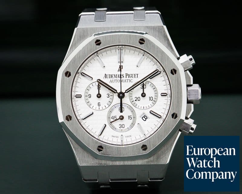 Image of Audemars Piguet Royal Oak Chronograph Silver Dial SS 41MM