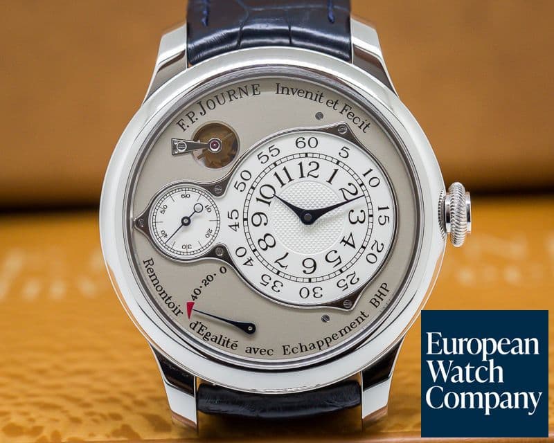 Image of F. P. Journe Chronometre Optimum Platinum / Silver Dial 42MM