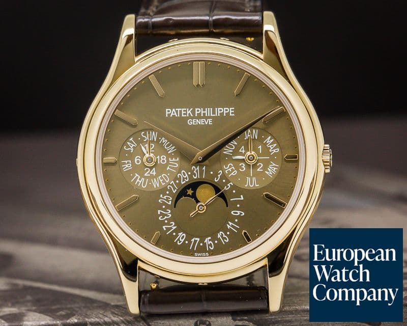 Image of Patek Philippe Perpetual Calendar Brown Dial 18K Rose Gold