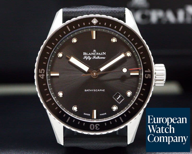 Image of Blancpain Fifty Fathoms Bathyscaphe SS 