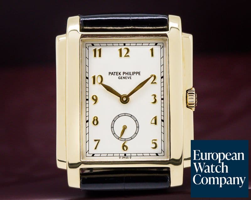 Image of Patek Philippe Gondolo Silver Dial Arabic Numerals 18K Yellow Gold