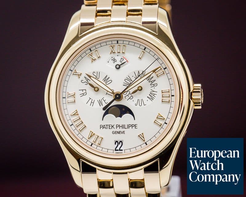 Image of Patek Philippe Annual Calendar Moonphase 18K Rose Gold / Bracelet