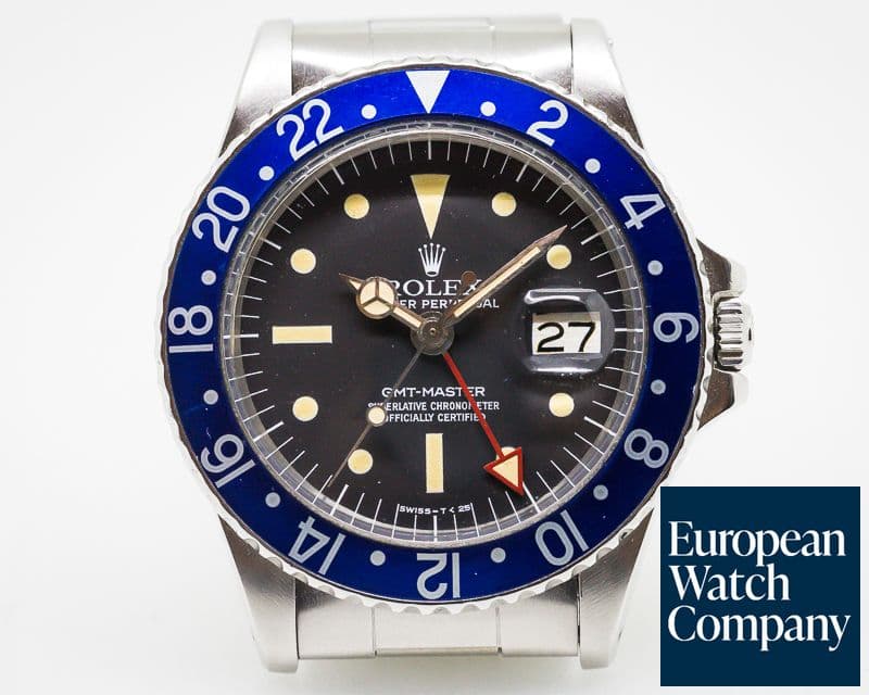 Image of Rolex GMT Master "Blueberry" Mark 3 Radial Dial SS/SS